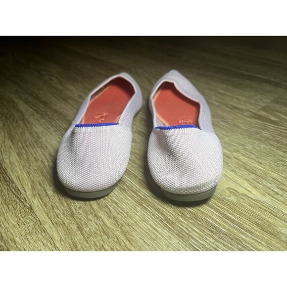 Rothy’s Pink Knit In The Point Slip On Flats Women’s Size 7.5 - Picture 2 of 6